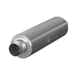 Muffler, INstaller Series, Steel, Aluminized, 3.0 in. Inlet/Outlet, Center/Center, 26 in. Overall Length, Universal, Each