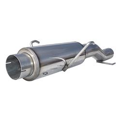 High-Flow Muffler Assembly, T409 2004.5-2005 Dodge Cummins 600/610 (fits to stock only)