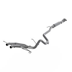 Exhaust System, Pro Series, Cat-Back, 304 Stainless Steel, Driver Side Exit, Natural, for Hyundai, Veloster Turbo , Kit