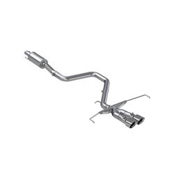 Exhaust System, Installer Series, Cat-Back, Steel, Rear Center Exit, Aluminized, Polished Tip, for Hyundai, 1.6L, Kit