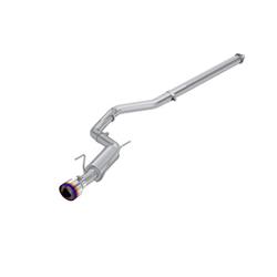 Exhaust Systems, Armor Pro, Cat-Back, Street Profile, T304 Stainless Steel, Burnt Tip, Subaru, Kit