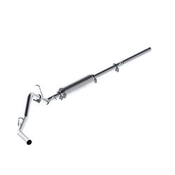 Exhaust System, Installer Series, Cat-Back, Steel, Passenger Side Exit, Aluminized, Chevy, GMC, 4.8L, 5.3L, Kit