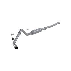 Exhaust System, Installer Series, Cat-Back, Steel, Passenger Side Exit, Aluminized, Polished Tip, Dodge, Ram, 5.7L Hemi, Kit