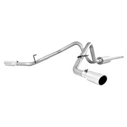 Exhaust System, Installer Series, Cool Duals, Cat-Back, Steel, Split Side Exit, Aluminized, Polished Tip, Ford, Kit