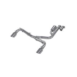 Exhaust Systems, Ford Bronco Sport, 1.5L/ 2.0L EcoBoost, T409 Stainless Steel, 2.5" Resonator-Back, Dual Split Rear