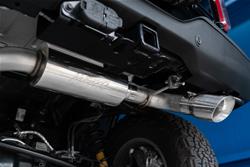 Exhaust System, Black Coated, 3" Cat-Back, Single Rear Exit