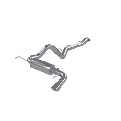 Exhaust System, Aluminized Steel, 3" Cat-Back, Single Rear Exit