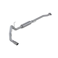 Exhaust System, XP Series, Cat-Back, 409 Stainless Steel, Passenger Side Exit, Natural, Polished Tip, Ford, 3.5L, Automatic, Kit