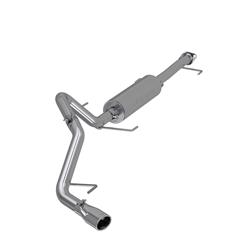 Exhaust System, Installer Series, Cat-Back, Steel, Passenger Side Exit, Aluminized, Polished Tip, Toyota, FJ, Kit