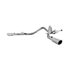 Exhaust System, XP Series, Cat-Back, 409 Stainless Steel, Split Rear/Split Side Exit, Natural, Polished Tip, Toyota, 4.0L, Kit