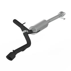 Exhaust System, Black Series, Cat-Back, Steel, Rear Exit, Aluminized/Black, Black Tip, Toyota, Kit