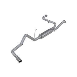 Exhaust System, XP Series, Cat-Back, 409 Stainless Steel, Passenger Side Exit, Natural, Polished Tip, Nissan, 4.0L, Kit