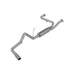 Exhaust System, Installer Series, Cat-Back, Steel, Passenger Side Exit, Aluminized, Polished Tip, Nissan, 4.0L, Kit