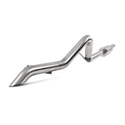 Exhaust System, XP Series, Cat-Back, 409 Stainless Steel, Driver Side Exit, Natural, Polished Tip, Jeep, Kit