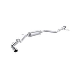 Exhaust System, Pro Series, Cat-Back, 304 Stainless Steel, Passenger Side, Natural, Polished Tip, for use on Honda®, Kit