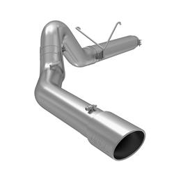 Exhaust System, XP Series, Particulate Filter Back, 409 Stainless Steel, Passenger Side Exit, Natural, Dodge, 6.7L, Kit