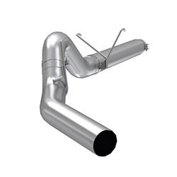 Exhaust System, PLM Series, Particulate Filter Back, Steel, Passenger Side Exit, Aluminized, Dodge, Ram, 6.7L, Kit