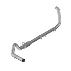 Exhaust System, Performance Series, Turbo-Back, Steel, Passenger Side Exit, Aluminized, Ford, Kit