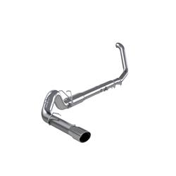 Exhaust System, XP Series, Turbo-Back, 409 Stainless Steel, Passenger Side Exit, Natural, Ford, 7.3L, Kit