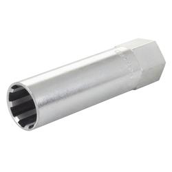 Wheel Lug Socket, Vanadium Steel, 22mm, Spline Drive, Each