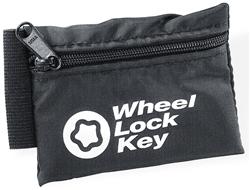 Storage Pouch, 3.25 in. x 4.25 in., Storage for Wheel Lock Key, Each