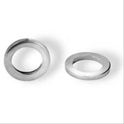 Lug Nut Washers, Polished, Stainless Steel, Centered Round, 1.062 in.OD, Set of 20