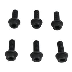 Flywheel Bolts, 12-Point Heads, Black Oxide, 8mm Thread, Ford, Set of 6