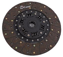 Clutch Disc, Organic, 1 1/8  in. 10-Spline, 10.5 in. Disc, GM, V8, Each