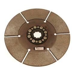 Clutch Disc, Sintered Iron, 1 3/16 in. Diameter Shaft, 26-Spline, 8 in. Diameter Disc, Drag Race, Each