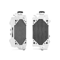 Radiators, Mishimoto X-Braced, Downflow, Natural, Aluminum, Right Side, Each