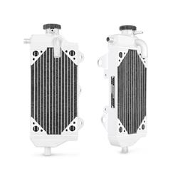 Radiator, Mishimoto X-Braced, Downflow, Natural, Aluminum, Right Side, Yamaha