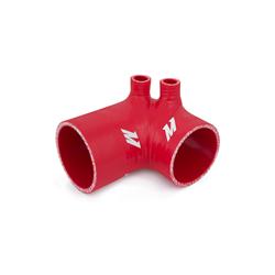 Air Intake Inlet Elbow, Silicone, Red, BMW, Each