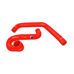 Radiator Hoses, Upper, Lower, Silicone, Red, Chevy, GMC, 6.5L Diesel, Kit