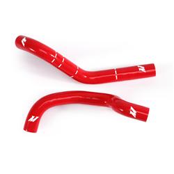 Radiator Hoses, Upper, Lower, Silicone, Red, for use on Honda®, Kit