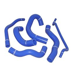 Radiator Hoses, Silicone, Blue, Ford, Kit