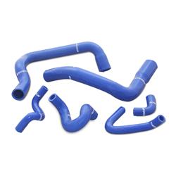 Radiator Hoses, Silicone, Blue, Ford, 5.0L, Kit