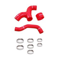 Intercooler Hoses, Silicone, Red, T-Bolt Clamps, Stainless Steel, Subaru, Kit