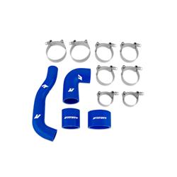 Intercooler Hoses, Silicone, Blue, T-Bolt Clamps, Stainless Steel, Subaru, Kit