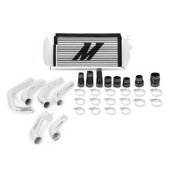 Intercoolers, Ford F-150 2.7L EcoBoost Intercooler Kit, 2015-2017, Silver Cooler, Polished Pipes