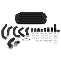 Intercoolers, Ford F-150 3.5L EcoBoost Performance Intercooler Kit, 2015-2016, Black Intercooler, Black Pipes