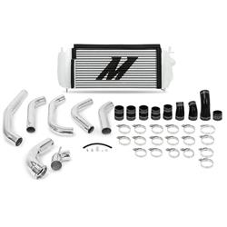 Intercoolers, Ford F-150 3.5L EcoBoost Performance Intercooler Kit, 2015-2016, Silver Intercooler, Polished Pipes