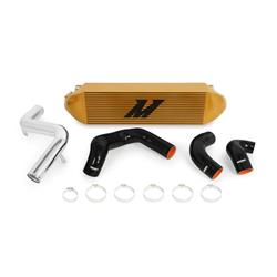 Intercoolers Ford Focus ST Intercooler Kit, 2013+, Gold Cooler, Polished Pipes