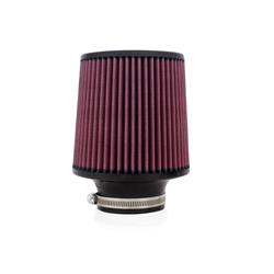 Air Filter, Performance, Conical Flanged, Cotton Gauze, Red, 3.00 in. Inlet Flange I.D., 6.00 in. Height, Each