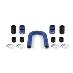 Radiator Hose, Flexible Hose, Stainless Steel Hose, Aluminum Ends, 24 in. Length, Blue, Kit