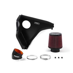 Air Intake, Performance, Red Filter, Black, BMW, 3.0L, Kit