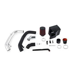 Air Intake, Performance, Red Filter, Polished Tube, Aluminum, Ford, 2.0L, Kit