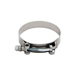 Hose Clamp, T-Bolt, Stainless Steel, Natural, 3.150 in.-3.390 in., Each