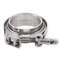 Hose Clamp, Mishimoto Stainless Steel V-Band Clamp, 3.5 (88.9mm)