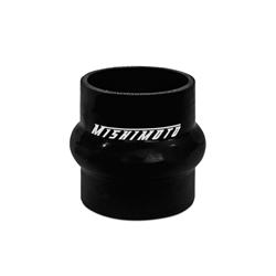 Silicone Hose Coupling, Hump, Black, 2.500 in. Inlet/2.500 in. Outlet, 3 in. Long, Each