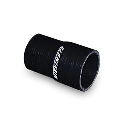 Silicone Hose Coupling, Straight, Black, 2.000 in. Inlet/2.250 in. Outlet, 3 in. Long, Each